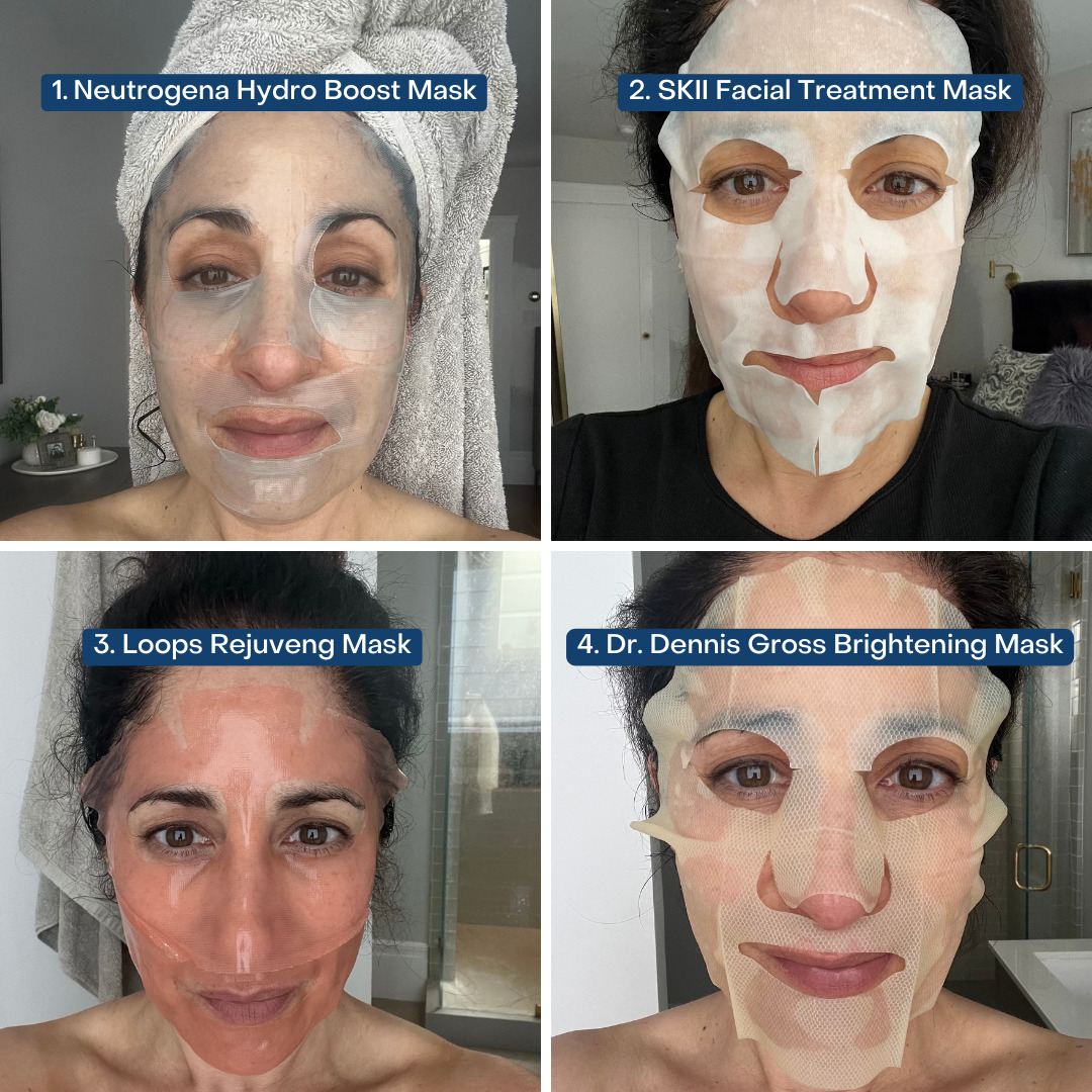 anti-aging sheet face masks 